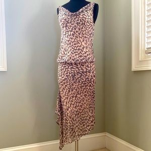 Diane Von Furstenberg leaped dress